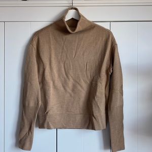 Camel turtleneck